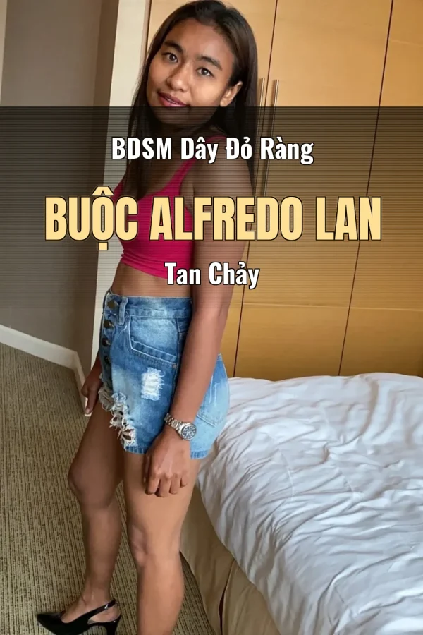 BDSM Dây Đỏ Ràng Buộc Alfredo Lan Tan Chảy